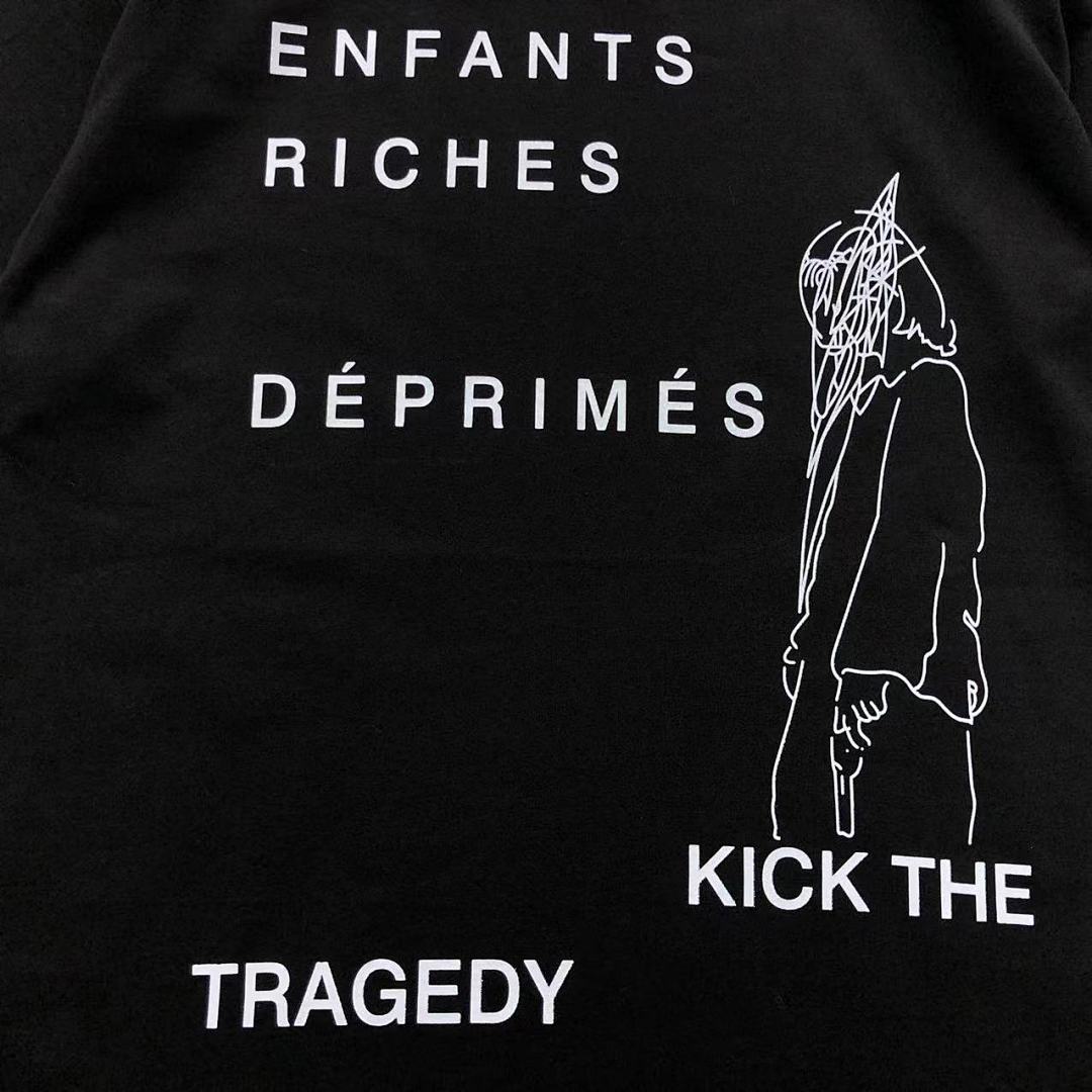 Chanel 85 ENFANTS RICHES DEPRIMES T-SHIRT 42012427162 (Im 170Cm 60Kg I Wear Size S In The Phot) - Image 13