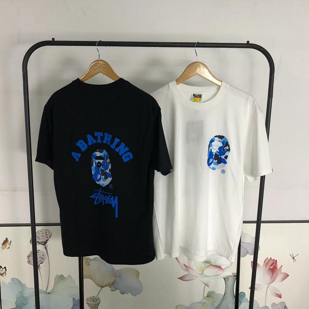 Bape 88 BAPE STUSSY T-SHIRT 3112050121 (Im 170Cm 60Kg I Wear Size M In The Phot) - Image 29