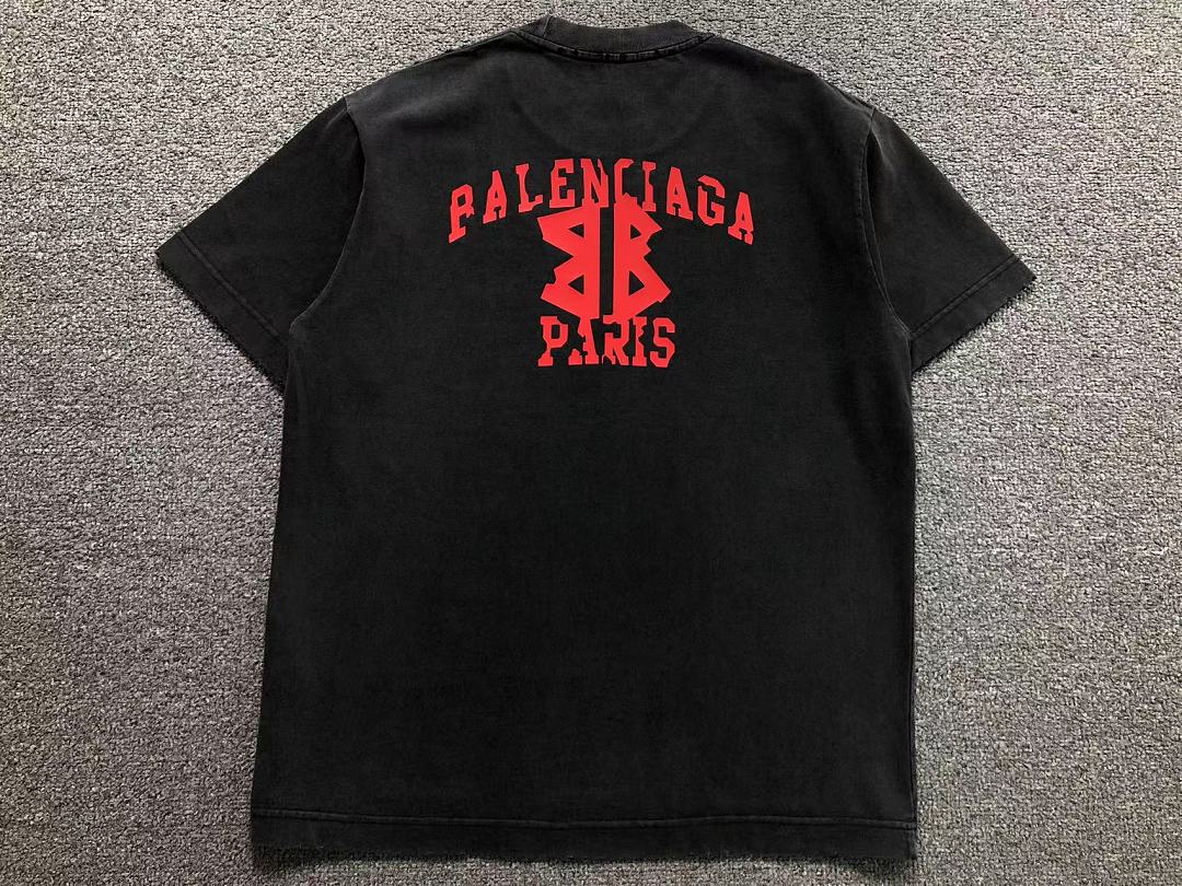 Balenciaga 128 B⭐L⭐⭐⭐IA⭐A T-SHIRT 3204181221 (Im 170Cm 60Kg I Wear Size L In The Phot) - Image 13