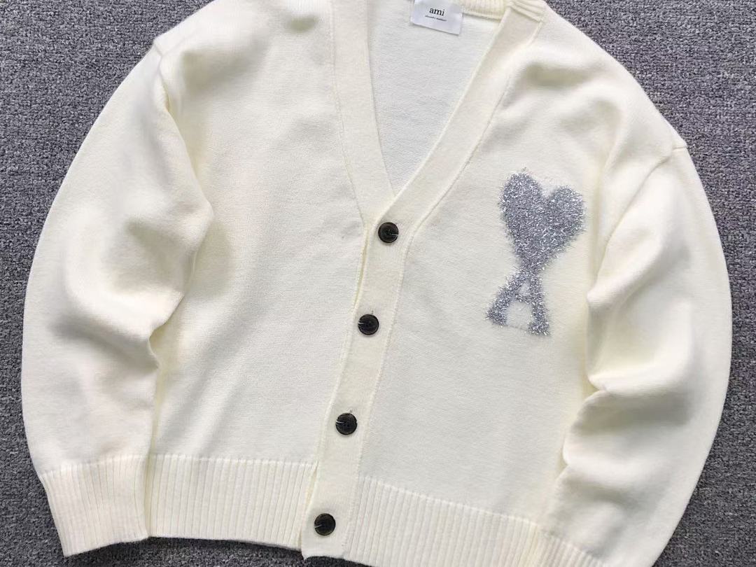 AMI 208 AMI SWEATER 4121702001 (Im 170Cm 57Kg I Wear Size S In The Phot) - Image 11