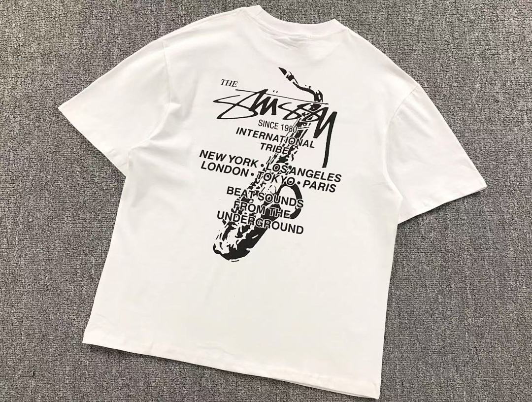 Stussy 115 STUSSY T-SHIRT 412141777 (Im 170Cm 57Kg I Wear Size M In The Phot) - Image 13