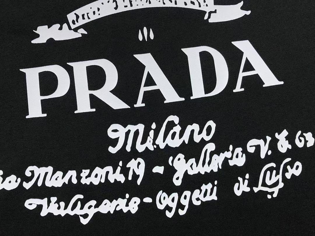 Prada 108 P⭐A⭐A T-SHIRT 411132421 (Im 170Cm 57Kg I Wear Size M In The Phot) - Image 12