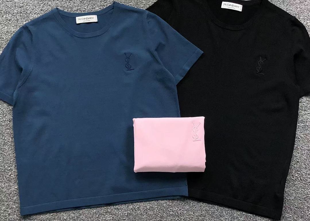Saint Laurent 128 SA⭐⭐T ⭐⭐U⭐⭐NT FEMAIE STYIE T-SHIRT - Image 4