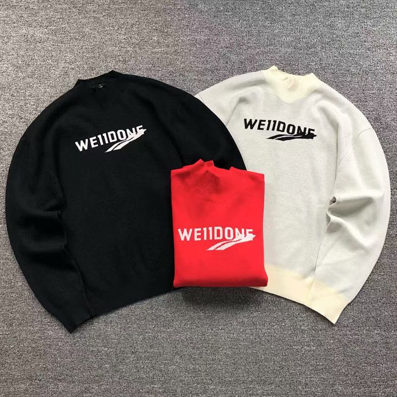 We11done 168 WE11 ⭐⭐NE SWEATER 3109170817 (Im 170Cm 60Kg I Wear Size S In The Phot)
