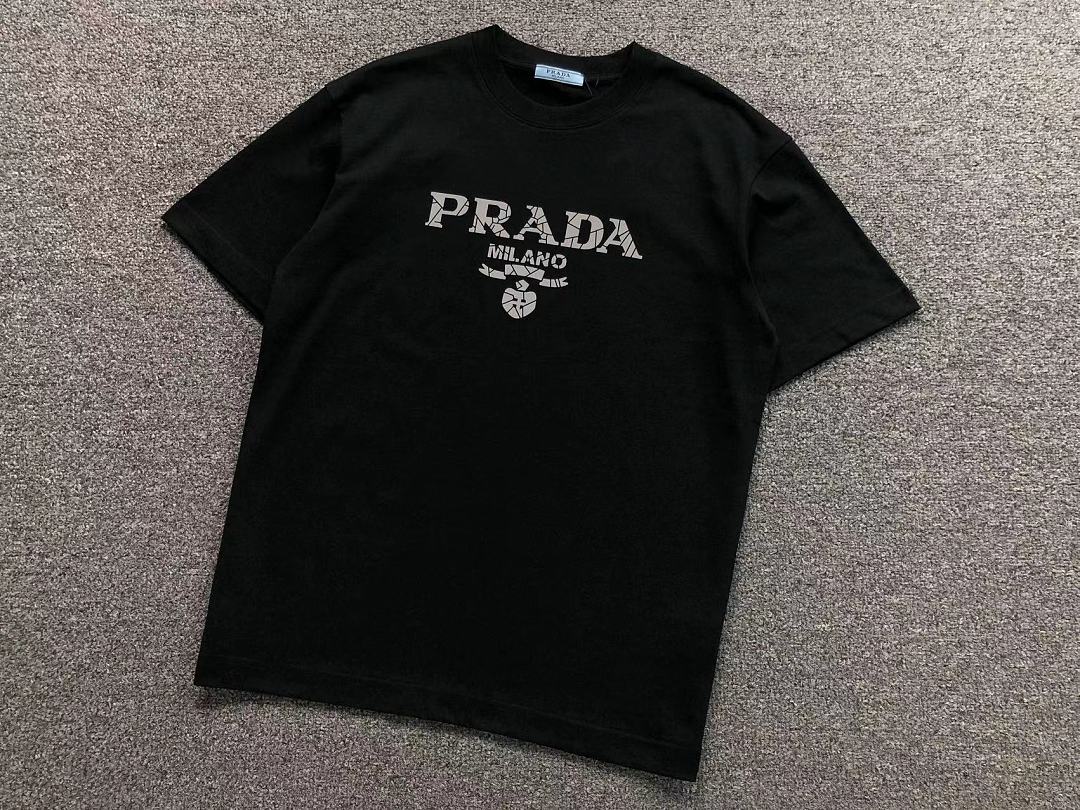 Prada 115 P⭐A⭐A T-SHIRT 5243030147 (Im 170Cm 60Kg I Wear Size M In The Phot) - Image 17