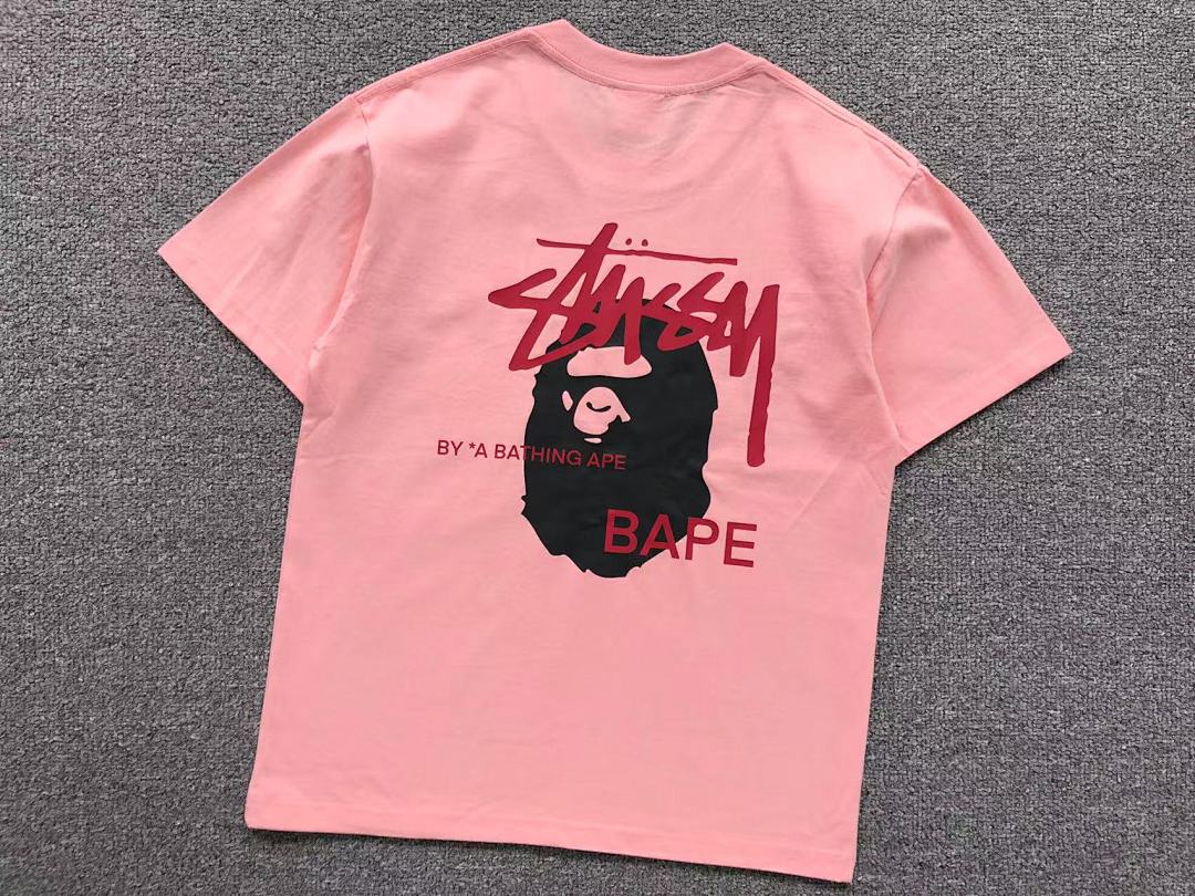 Bape 78 BAPE STUSSY T-SHIRT 1102101142 (Im 170Cm 57Kg I Wear Size S In The Phot) - Image 18