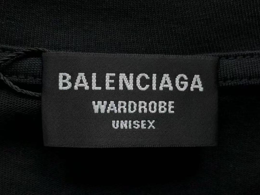 Balenciaga 115 B⭐L⭐⭐⭐IA⭐A T-SHIRT 412203121 (Im 170Cm 57Kg I Wear Size M In The Phot) - Image 20