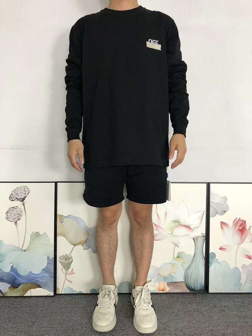 Off-White 129 OFF-WHITE LONG SLEEVED 3207302221 (Im 170Cm 60Kg I Wear Size M In The Phot) - Image 3