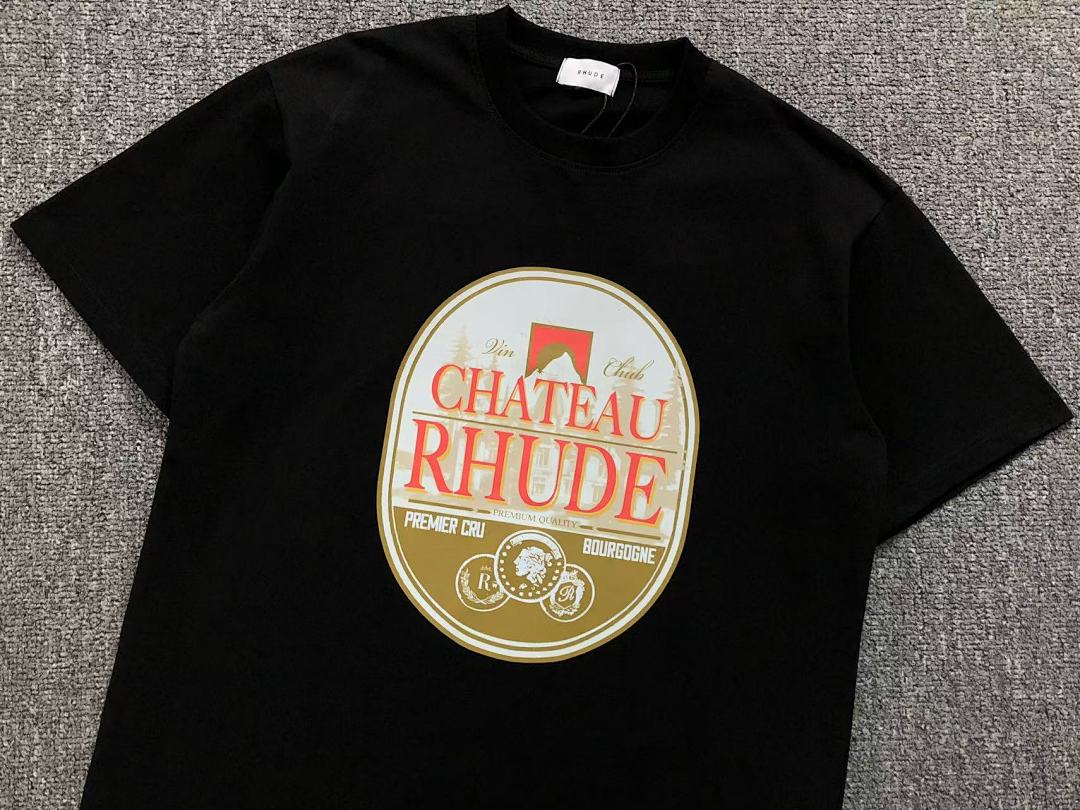 Rhude 105 RHUDE T-SHIRT 412192117 (Im 170Cm 57Kg I Wear Size In M The Phot) - Image 9