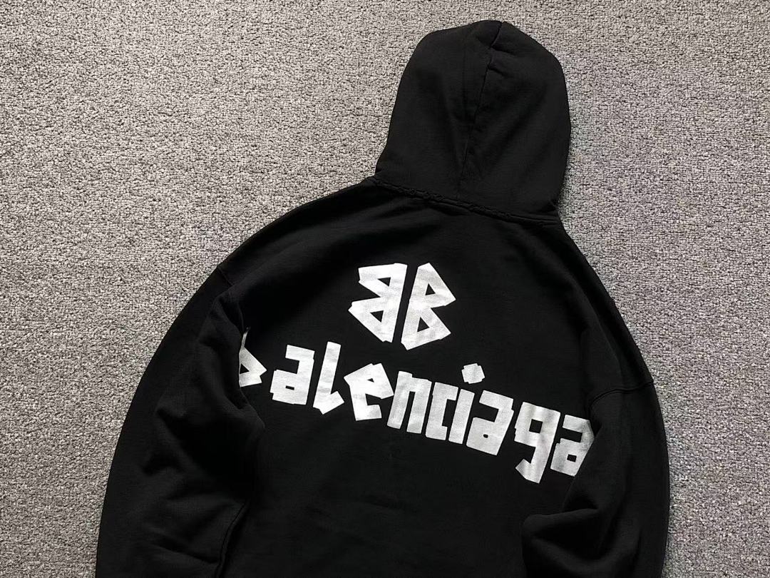 Balenciaga 265 B⭐L⭐⭐⭐IA⭐A HOODIE 4122701163 (Im 170Cm 60Kg I Wear Size XS In The Phot) - Image 17