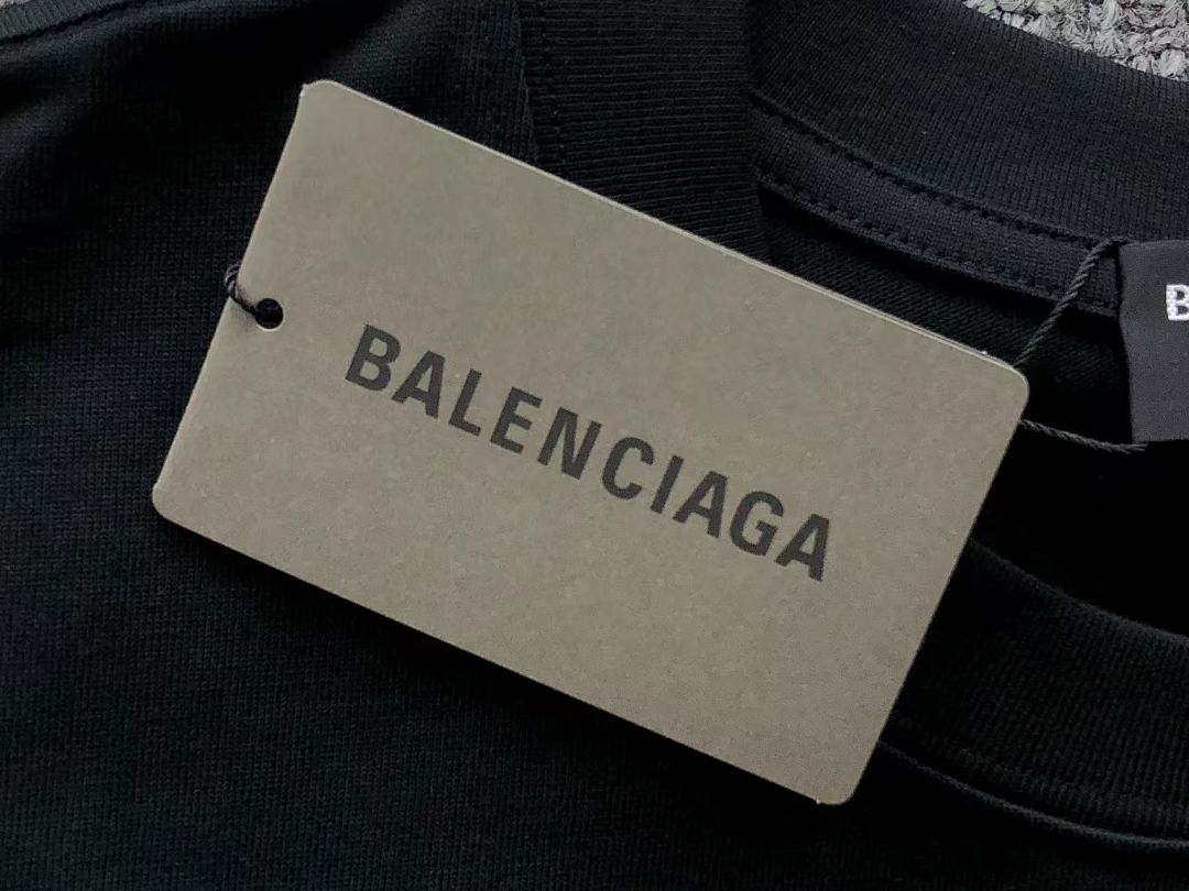 Balenciaga 115 B⭐L⭐⭐⭐IA⭐A T-SHIRT 212221421 (Im 170Cm 55Kg I Wear Size M In The Phot) - Image 22