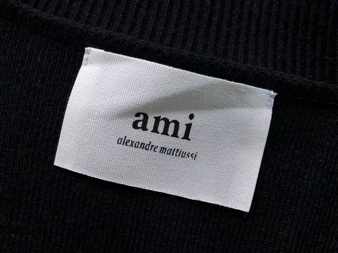AMI 168 AMI SWEATER 21101106125 (Im 170Cm 60Kg I Wear Size M In The Phot) - Image 37