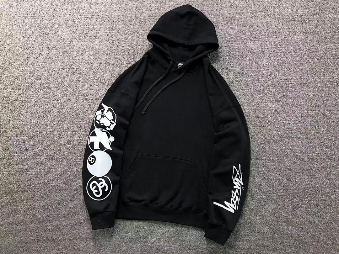 Stussy 158 STUSSY HOODIE 1112020502 (Im 170Cm 60Kg I Wear Size XL In The Phot) - Image 9