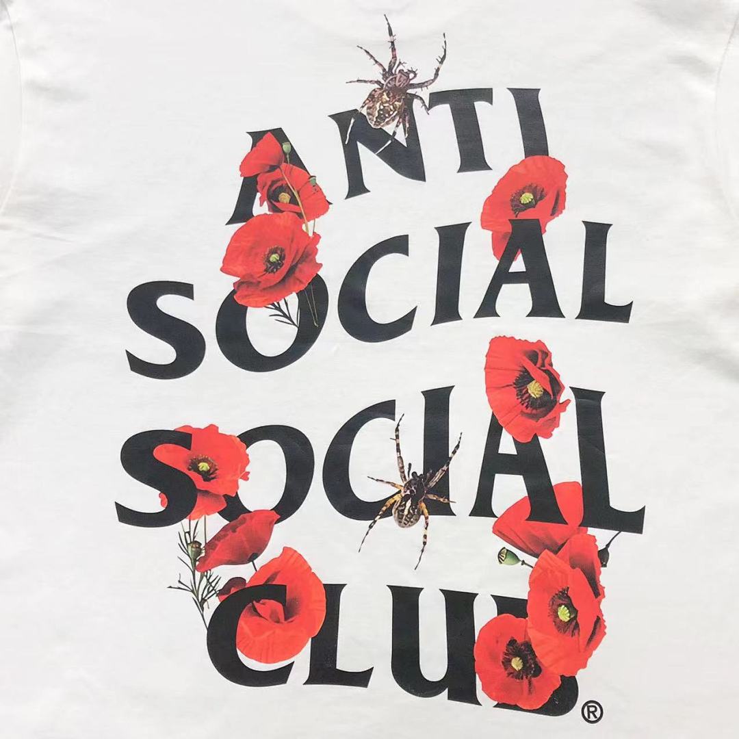 Christian Louboutin 85 ANTI SOCIAL CLUB T-SHIRT - Image 16