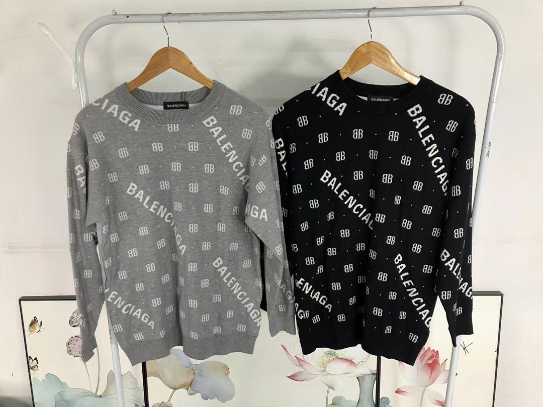 Balenciaga 165 B⭐L⭐⭐⭐IA⭐A SWEATER 3109121120 (Im 170Cm 60Kg I Wear Size M In The Phot) - Image 24