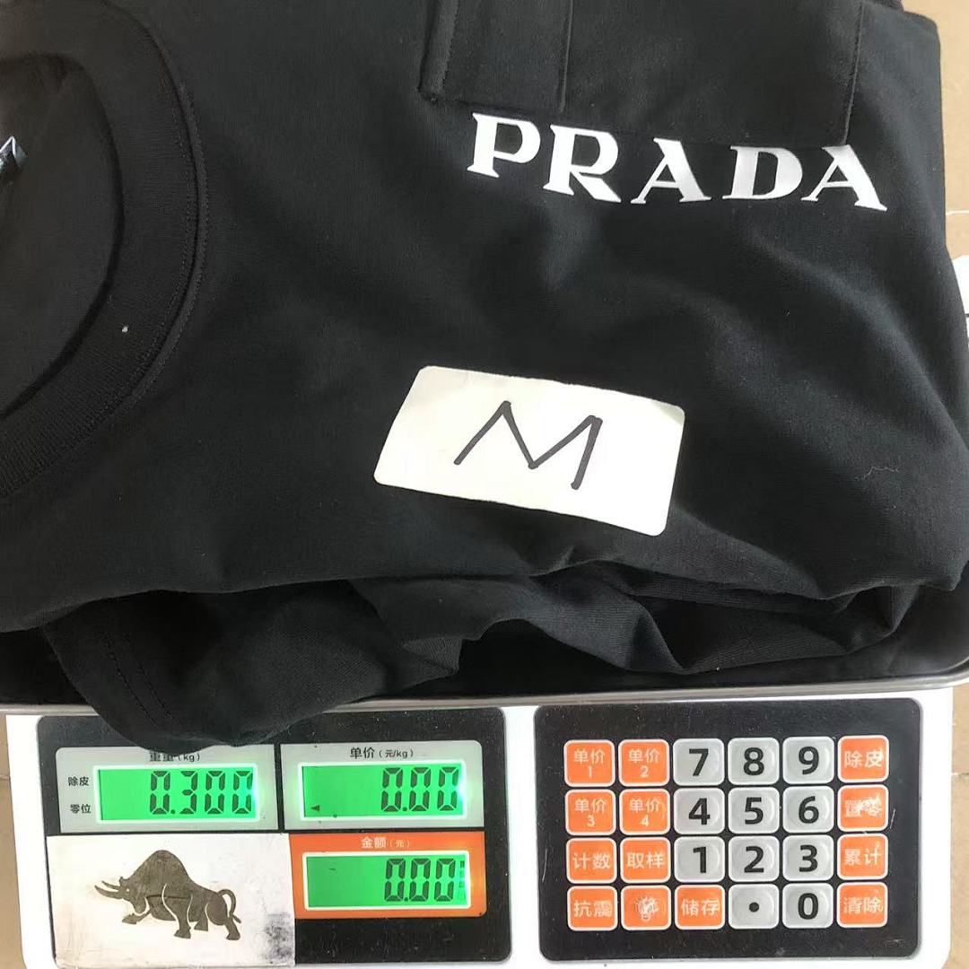 Prada 95 P⭐A⭐A T-SHIRT 3201220103 (Im 170Cm 60Kg I Wear Size M In The Phot) - Image 27