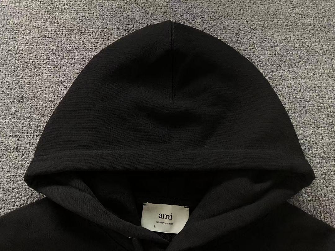 AMI 158 AMI HOODIE 3201123017 (Im 170Cm 60Kg I Wear Size S In The Phot) - Image 30