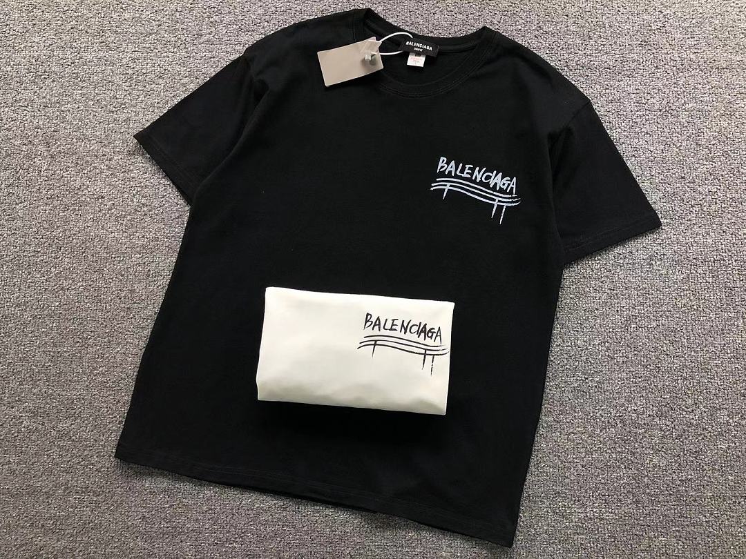 Balenciaga 115 B⭐L⭐⭐⭐IA⭐A T-SHIRT 22051324172 (Im 170Cm 60Kg I Wear Size L In The Phot) - Image 16