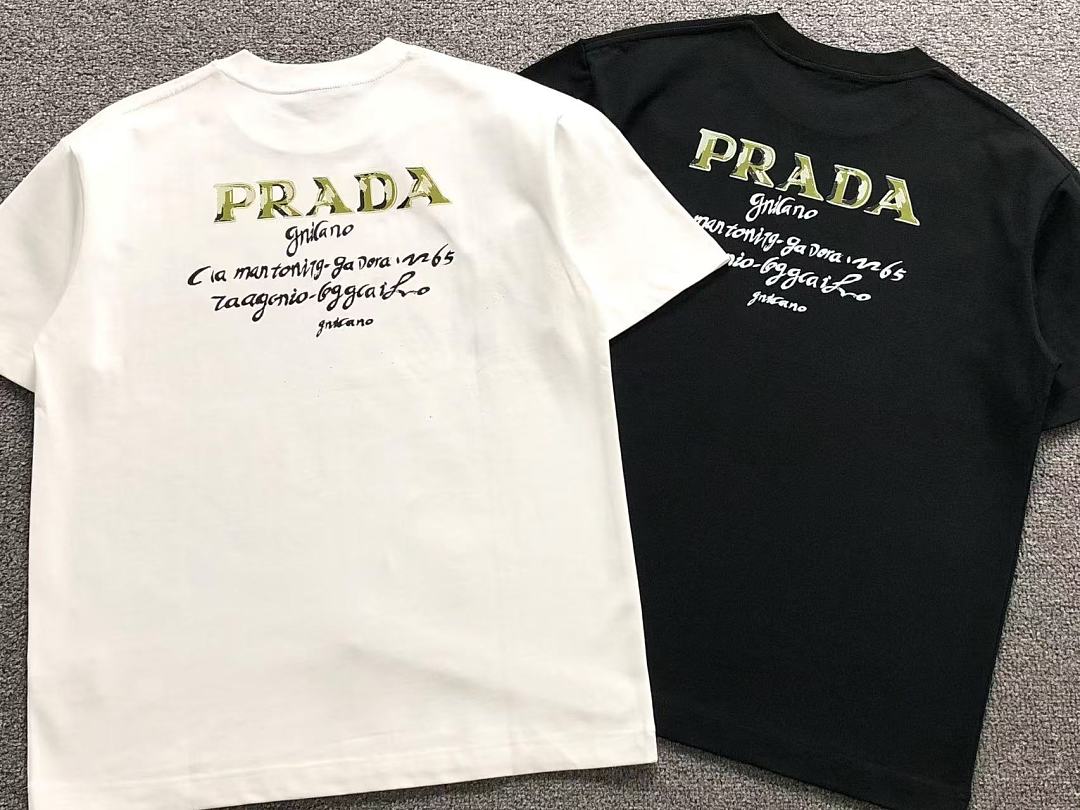 Prada 115 P⭐A⭐A T-SHIRT 3204181721 (Im 170Cm 60Kg I Wear Size M In The Phot) - Image 6