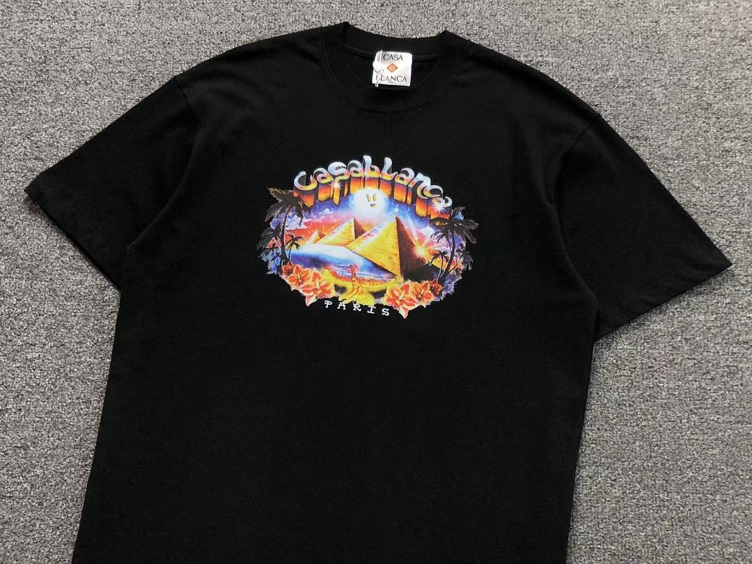 Casablanca 105 CASABLANCA T-SHIRT 52071805127 (Im 170Cm 60Kg I Wear Size L In The Phot) - Image 24