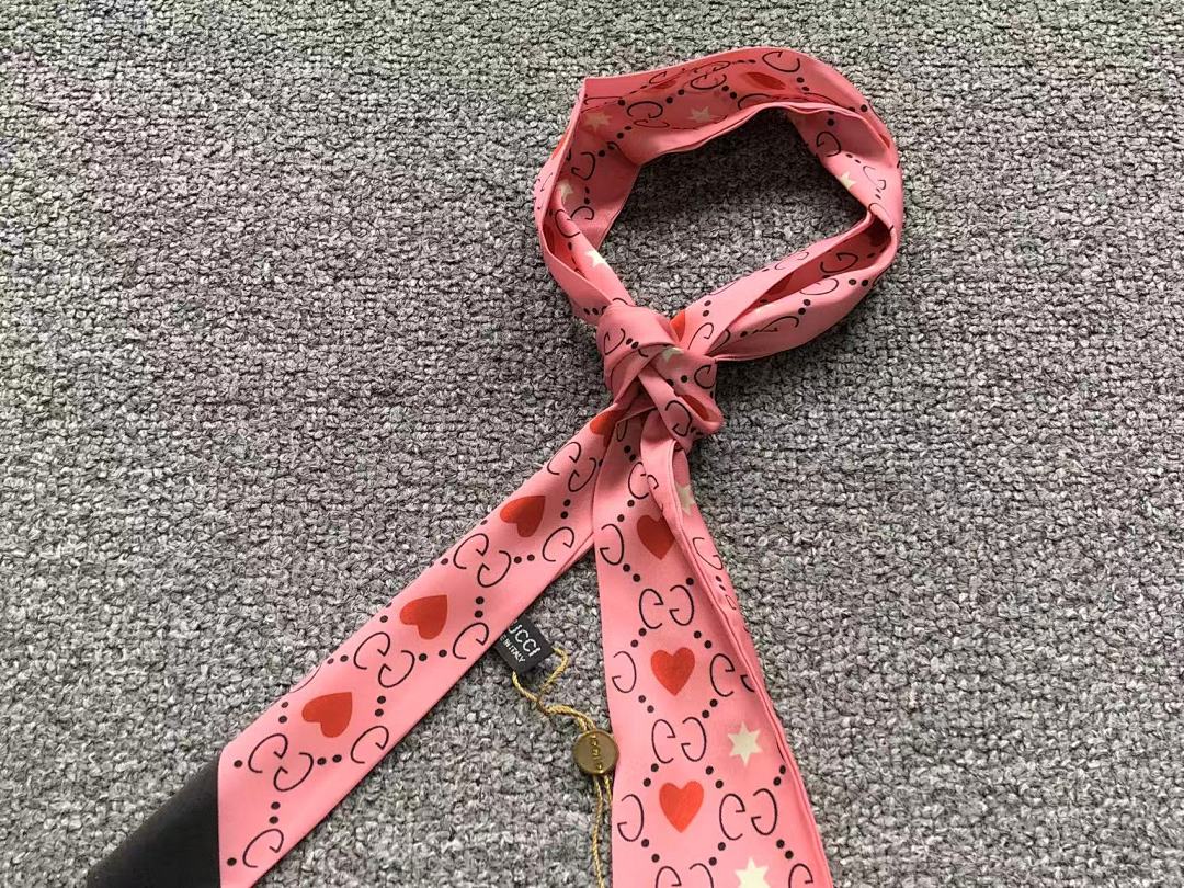 Gucci 68 G⭐C⭐I SCARF 5220707102 (Long 180CM* Wide 8CM*) - Image 4