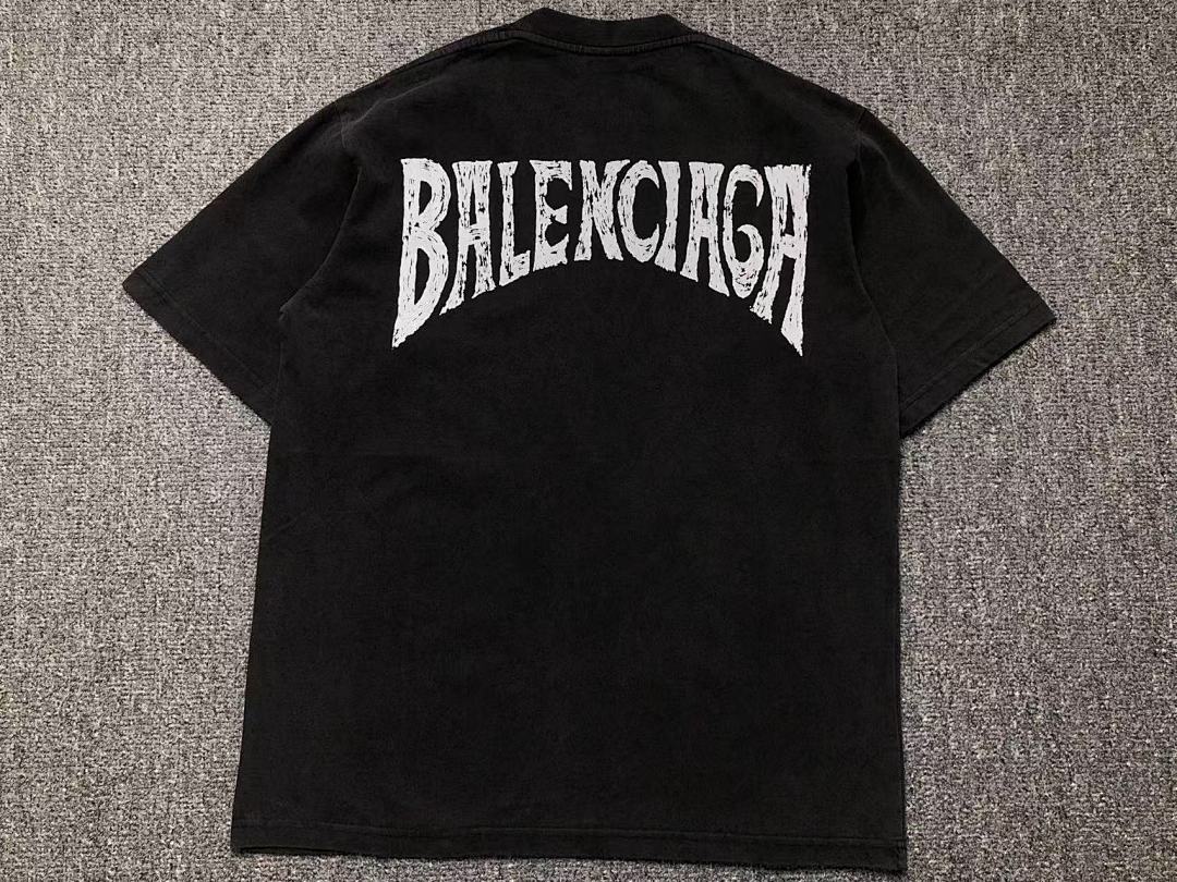Balenciaga 118 B⭐L⭐⭐⭐IA⭐A T-SHIRT 212222021 (Im 170Cm 57Kg I Wear Size S In The Phot) - Image 7