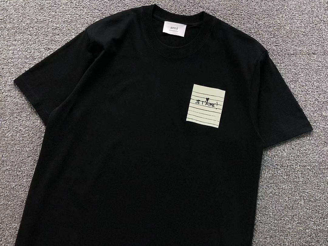 AMI 98 AMI T-SHIRT 3206172121 (Im 170Cm 60Kg I Wear Size M In The Phot) - Image 11