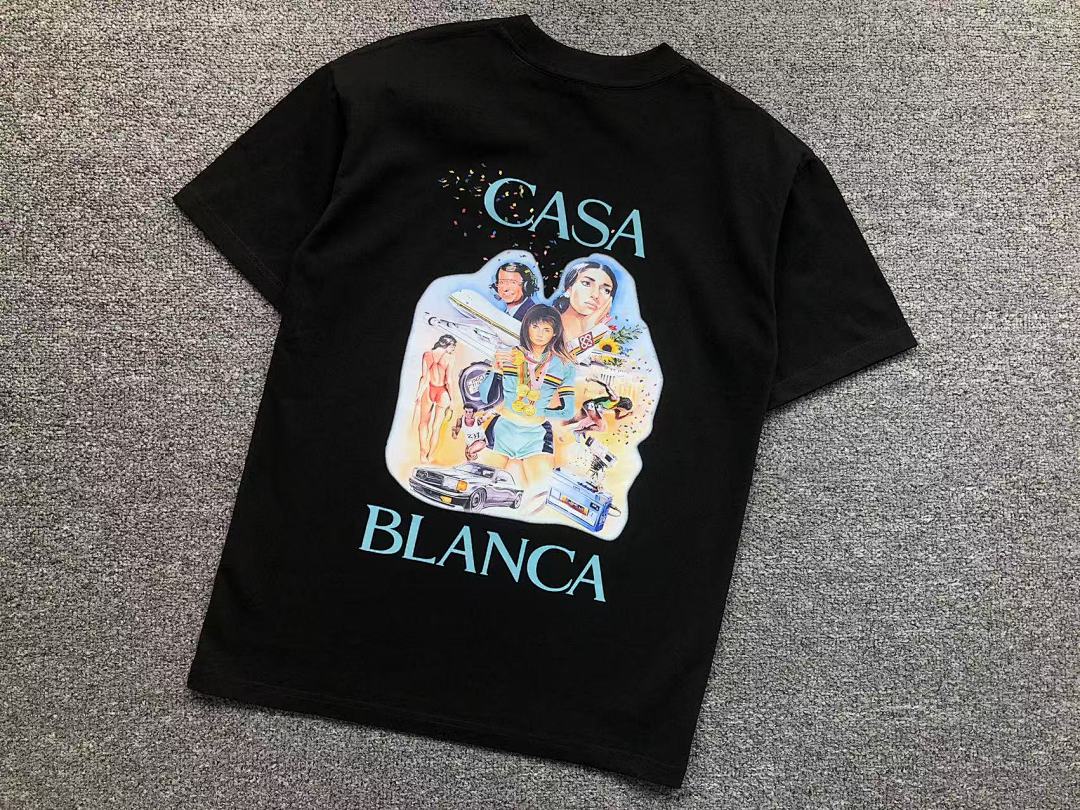 Casablanca 98 CASABLANCA T-SHIRT 2161120125 (Im 170Cm 60Kg I Wear Size S In The Phot) - Image 11