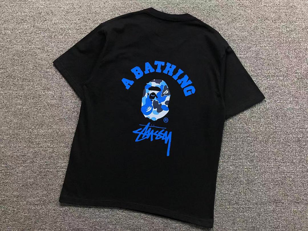 Bape 88 BAPE STUSSY T-SHIRT 3112050121 (Im 170Cm 60Kg I Wear Size M In The Phot) - Image 11
