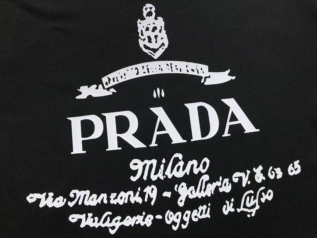 Prada 108 P⭐A⭐A T-SHIRT 411132421 (Im 170Cm 57Kg I Wear Size M In The Phot) - Image 10