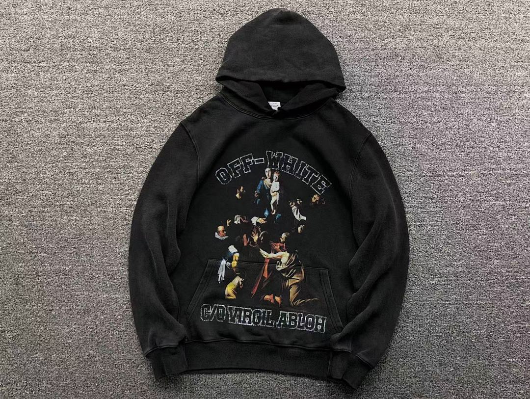 Off-White 195 OFF-WHITE HOODIE 57311319 (Im 170Cm 60Kg I Wear Size S In The Phot) - Image 5