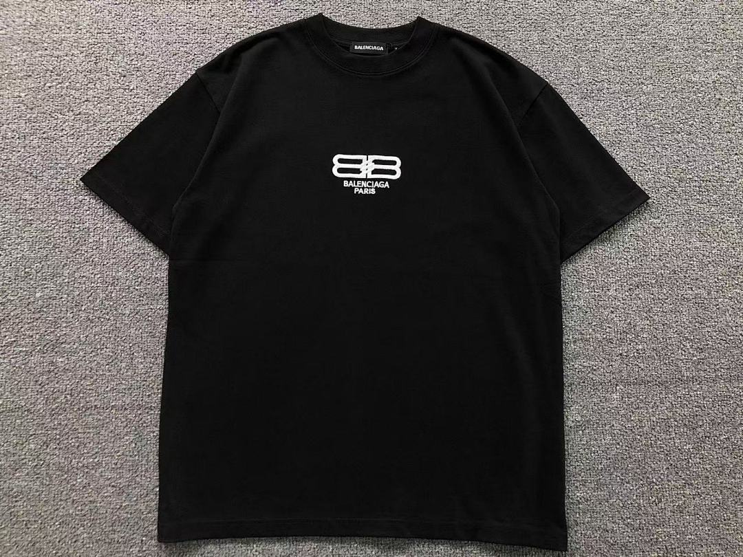 Balenciaga 108 B⭐L⭐⭐⭐IA⭐A T-SHIRT 2162302125 (Im 170Cm 60Kg I Wear Size XL In The Phot) - Image 7