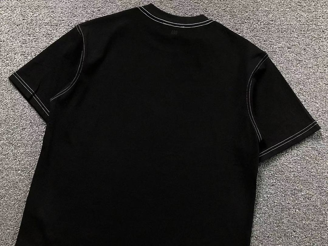 AMI 98 AMI T-SHIRT 3205180817 (Im 170Cm 65Kg I Wear Size S In The Phot) - Image 16