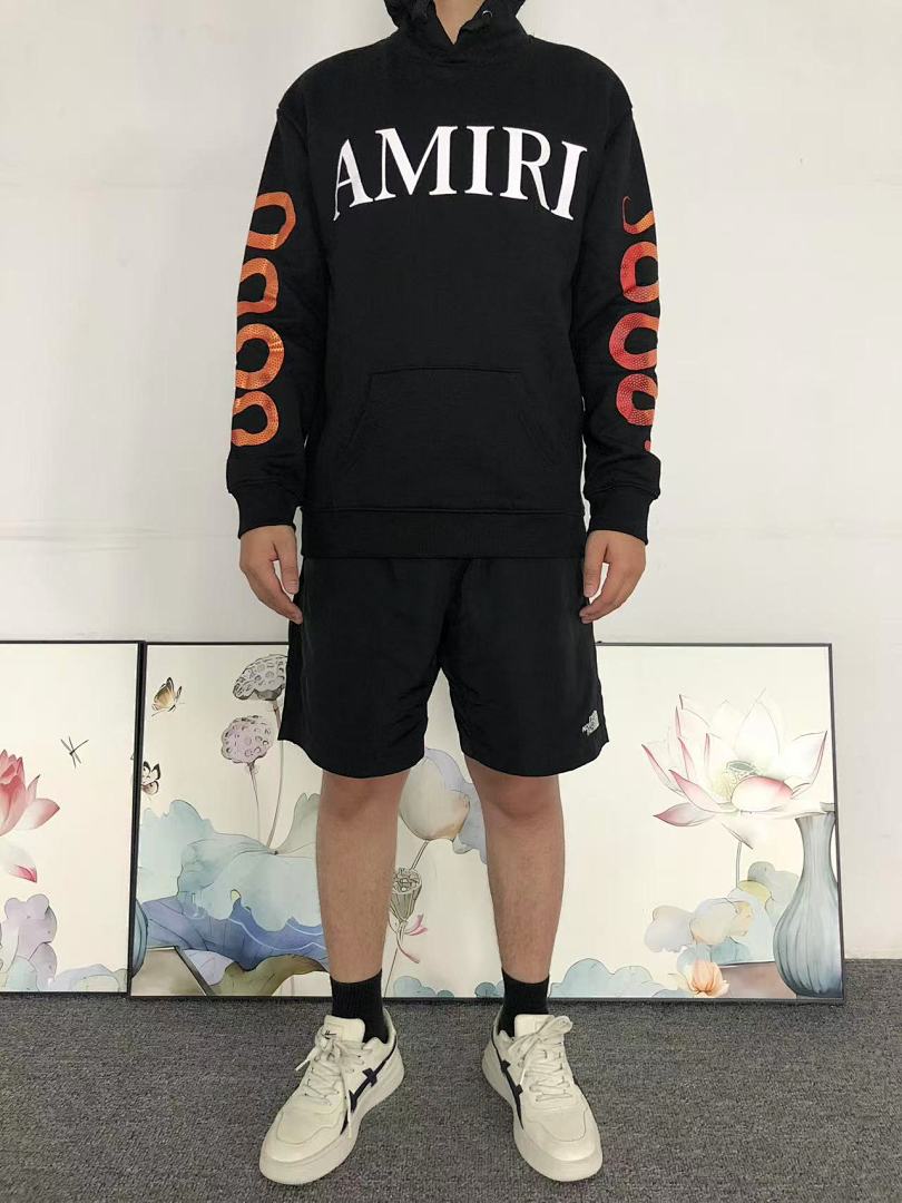AMIRI 108 AMIRI HOODIE 1108270832 (Im 170Cm 60Kg I Wear Size L In The Phot) - Image 3