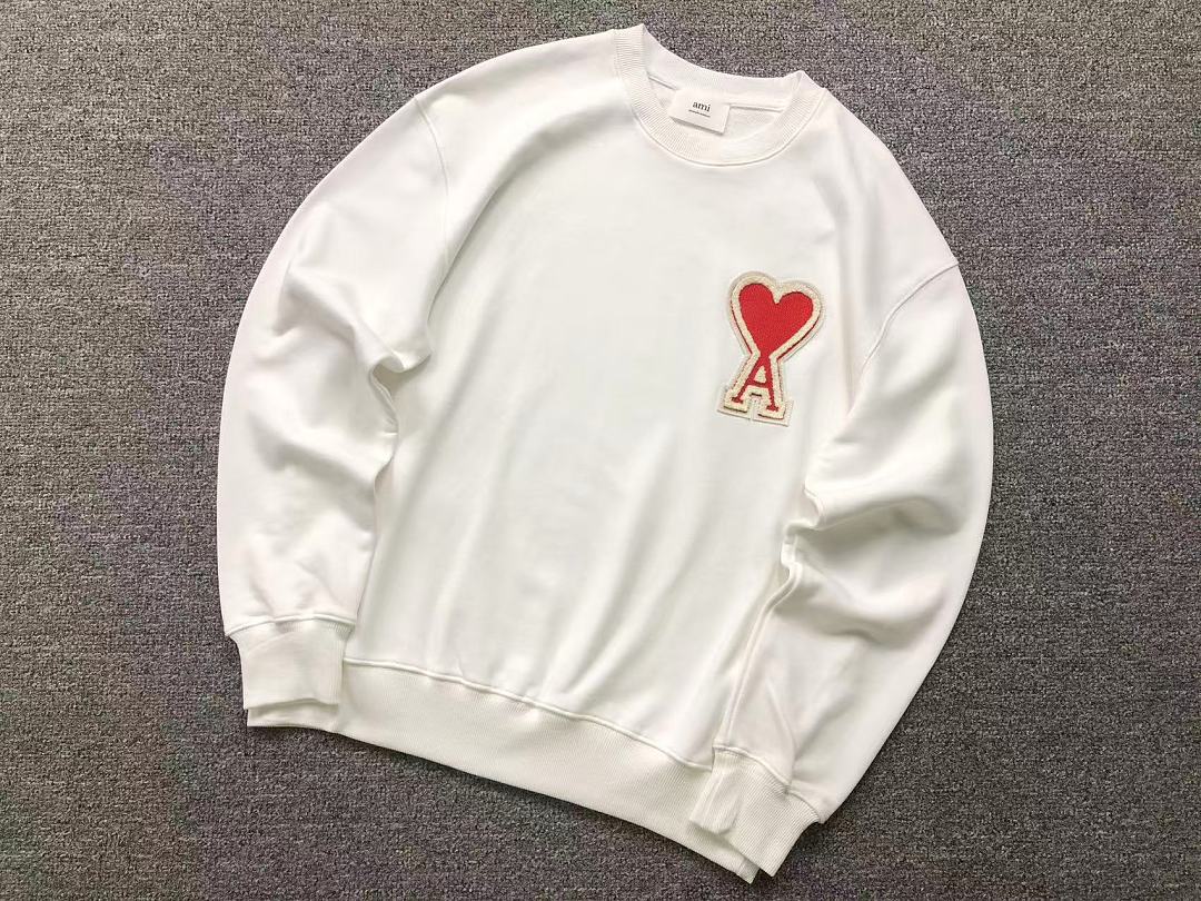 AMI 98 AMI HOODIE 1251917181 (Im 170Cm 60Kg I Wear Size M In The Phot) - Image 9