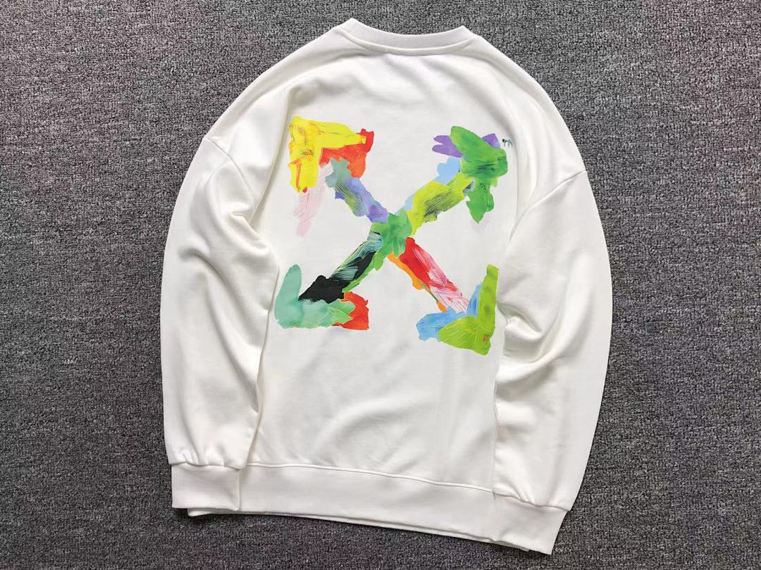 Off-White 136 OFF-WHITE (WHITE HOODIE) - Image 7