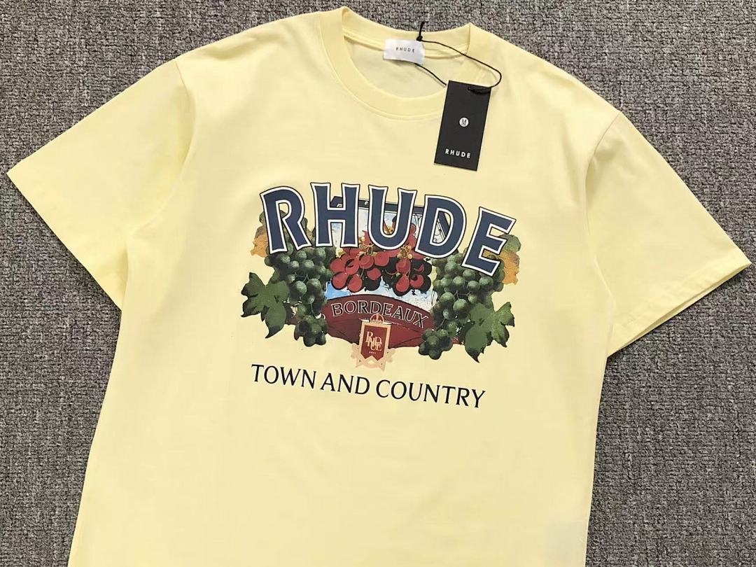 Rhude 105 RHUDE T-SHIRT 412191817 (Im 170Cm 57Kg I Wear Size M In The Phot) - Image 17