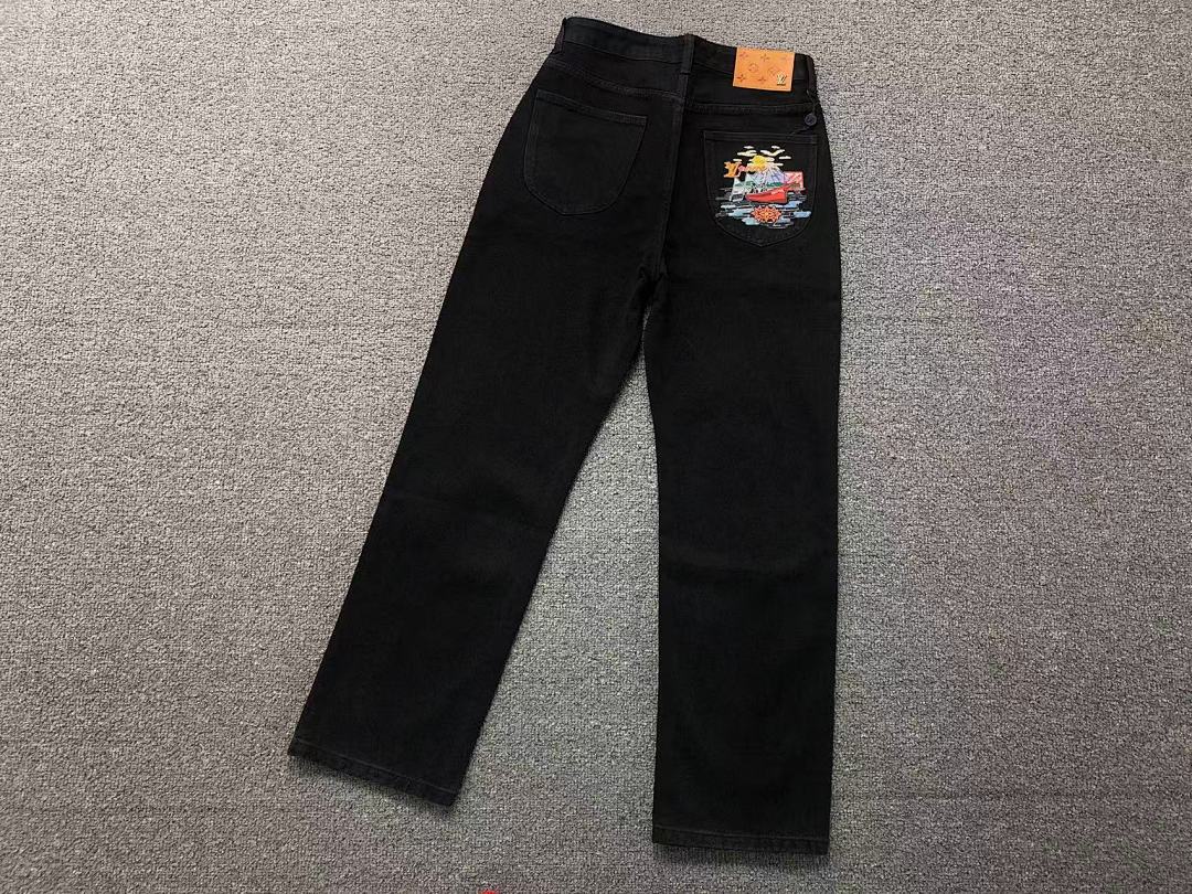 Louis Vuitton 208 L⭐ TROUSERS 2201234217 (Im 170Cm 60Kg I Wear Size 28 In The Phot) - Image 14