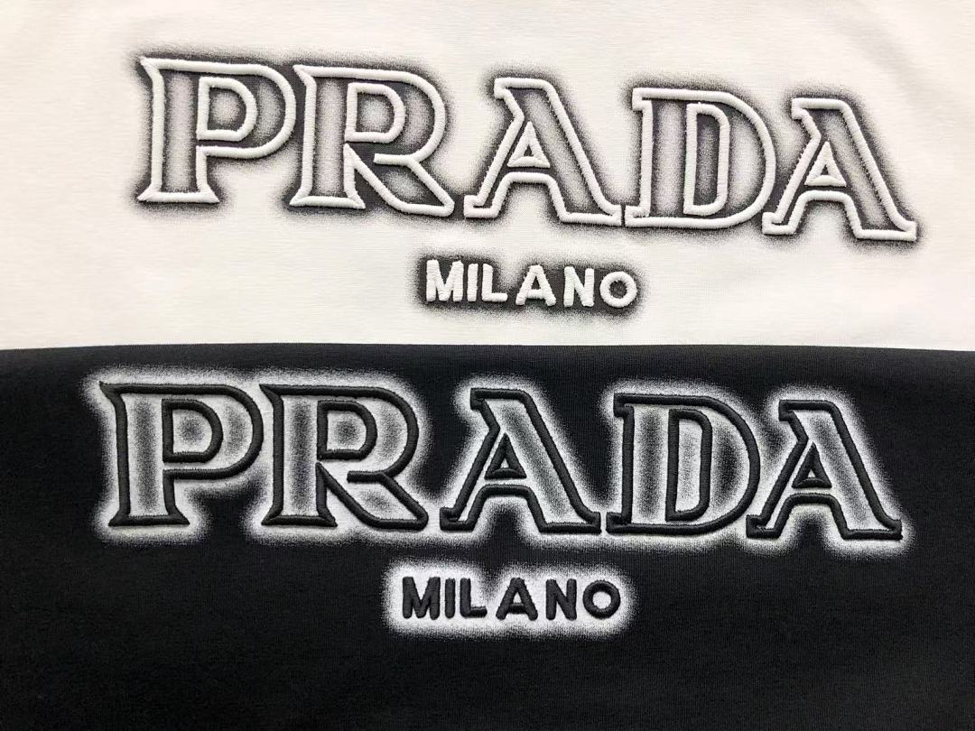 Prada 108 P⭐A⭐A T-SHIRT 311212303 (Im 170Cm 57Kg I Wear Size S In The Phot) - Image 17