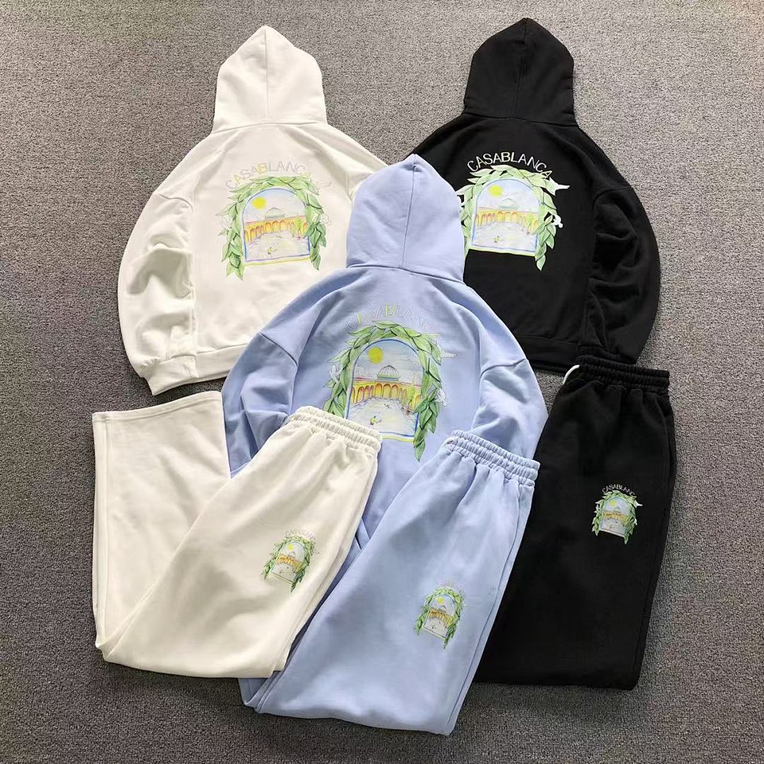 Casablanca 335 CASABLANCA HOODIE TROUSERS 592507127 (Im 170Cm 60Kg I Wear Size XL In The Phot)