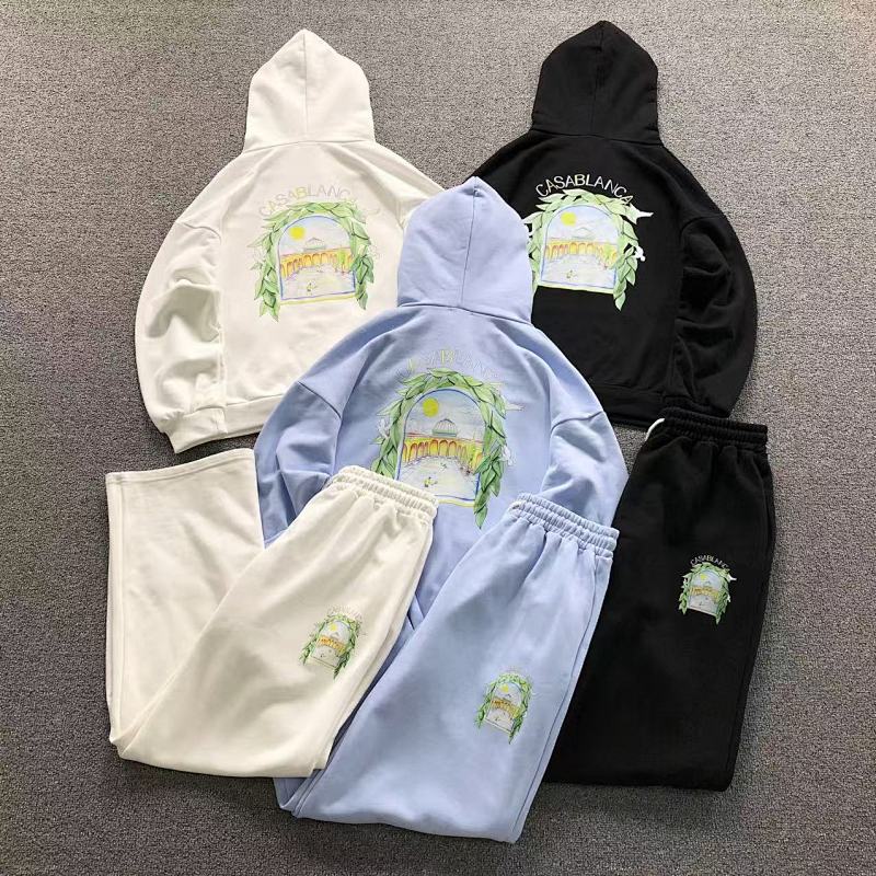 Casablanca 335 CASABLANCA HOODIE TROUSERS 592507127 (Im 170Cm 60Kg I Wear Size XL In The Phot)