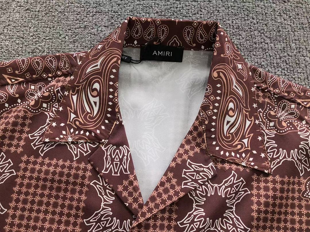 Unbranded SHORTS98 AMIRI SHIRT SHORTS 2208141439 (Im 170Cm 60Kg I Wear Size L In The Phot) - Image 13