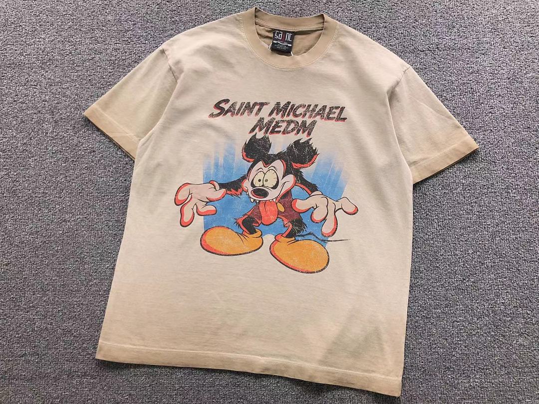 Chanel 98 SAINT MICHAEL T-SHIRT 42081403155 (Im 170Cm 60Kg I Wear Size S In The Phot) - Image 11