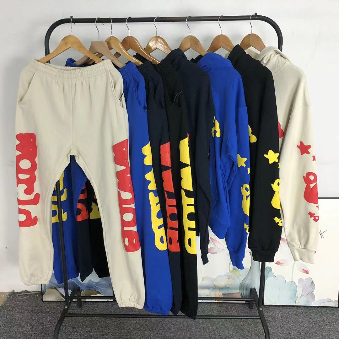 Sp5der TROUSERS 185SP5DER HOODIE - Image 77