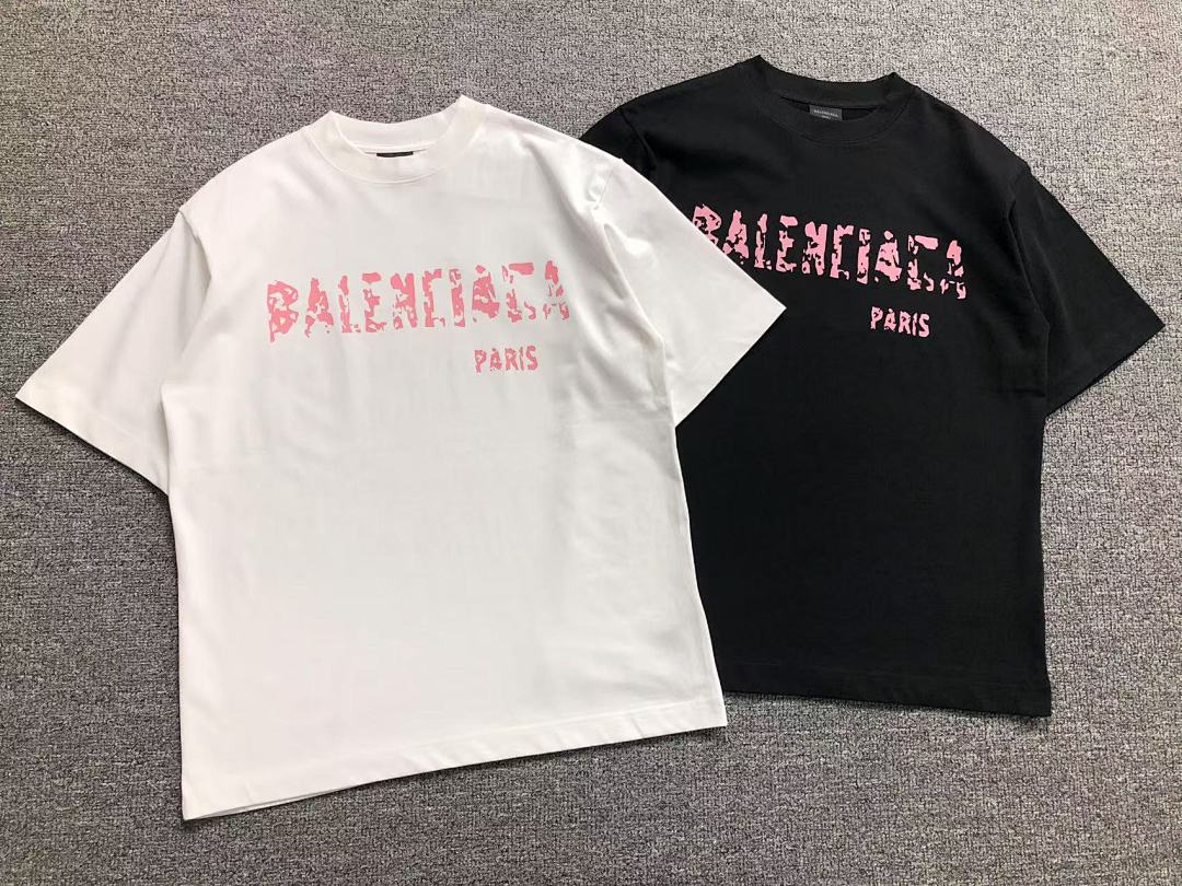 Balenciaga 95 B⭐L⭐⭐⭐IA⭐A T-SHIRT 502171381 (Im 170Cm 57Kg I Wear Size 1 In The Phot) - Image 5