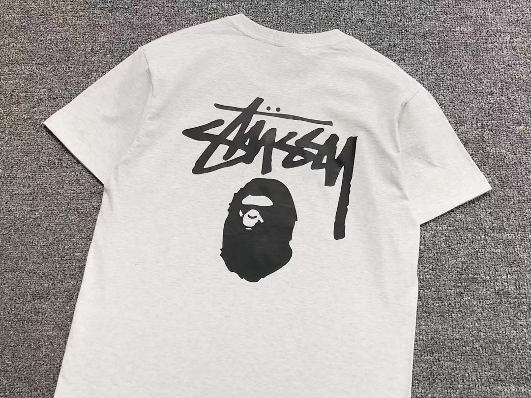 Bape 85 BAPE STUSSY T-SHIRT 4105172198 (Im 170Cm 60Kg I Wear Size S In The Phot) - Image 20