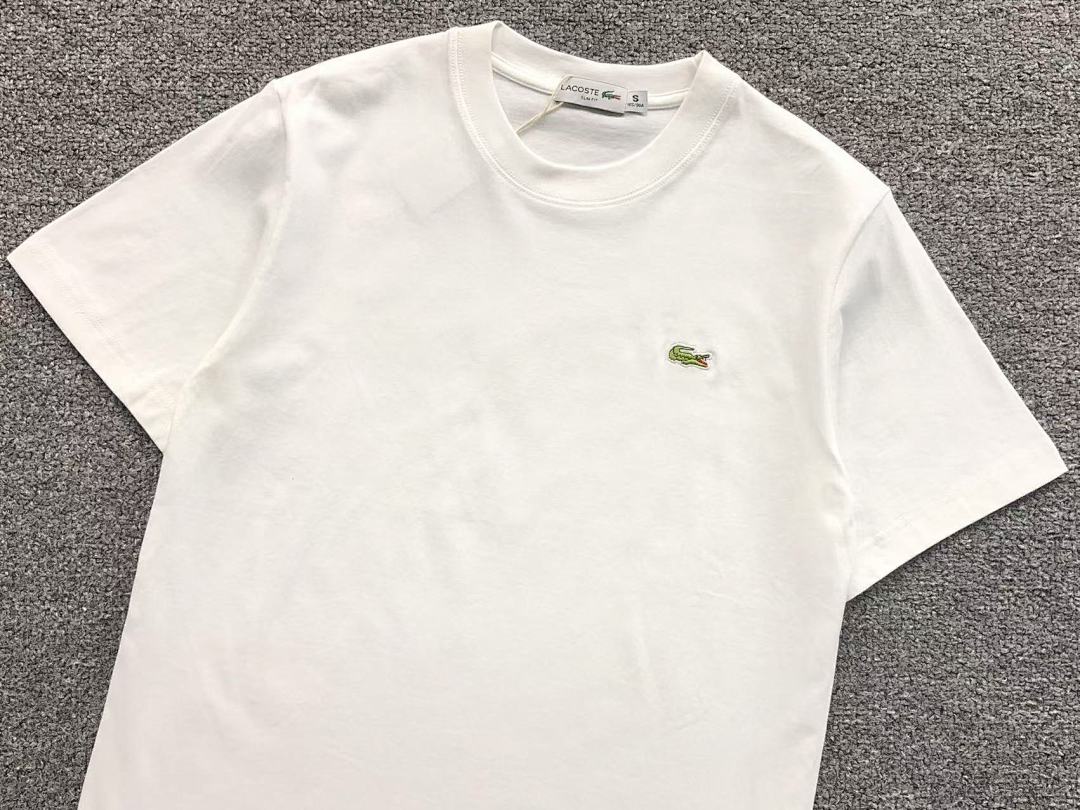 Unbranded 85 LACOSTE T-SHIRT 2111111801 (Im 170Cm 60Kg I Wear Size M In The Phot) - Image 8