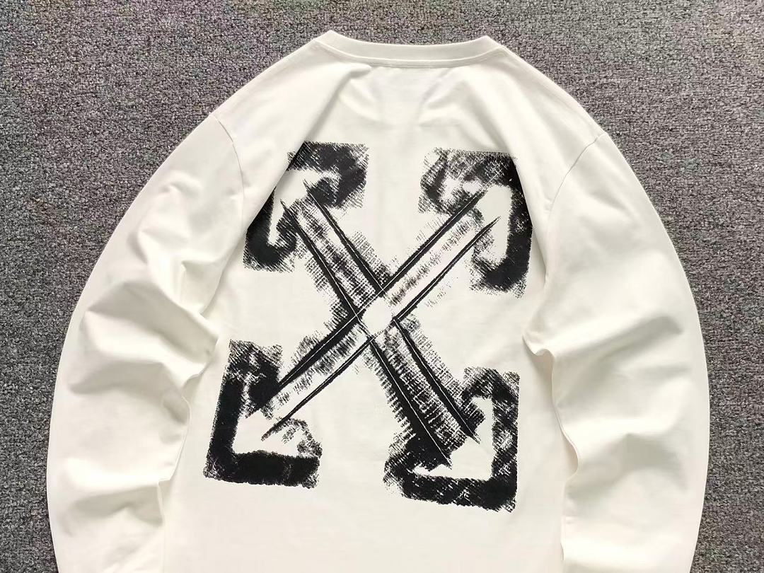 Off-White 125 OFF-WHITE LONG SLEEVED 5208052419 (Im 170Cm 60Kg I Wear Size M In The Phot) - Image 8