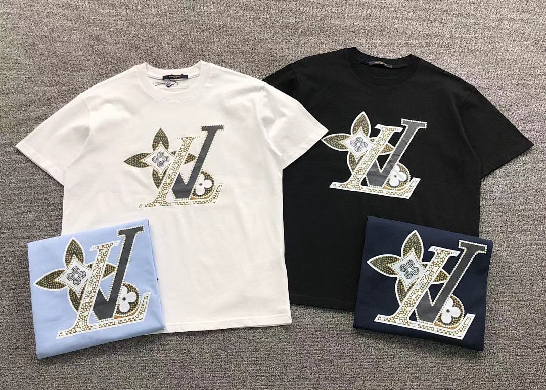 Louis Vuitton 128 L⭐ T-SHIRT 1101170321 (Im 170Cm 57Kg I Wear Size M In The Phot) - Image 5