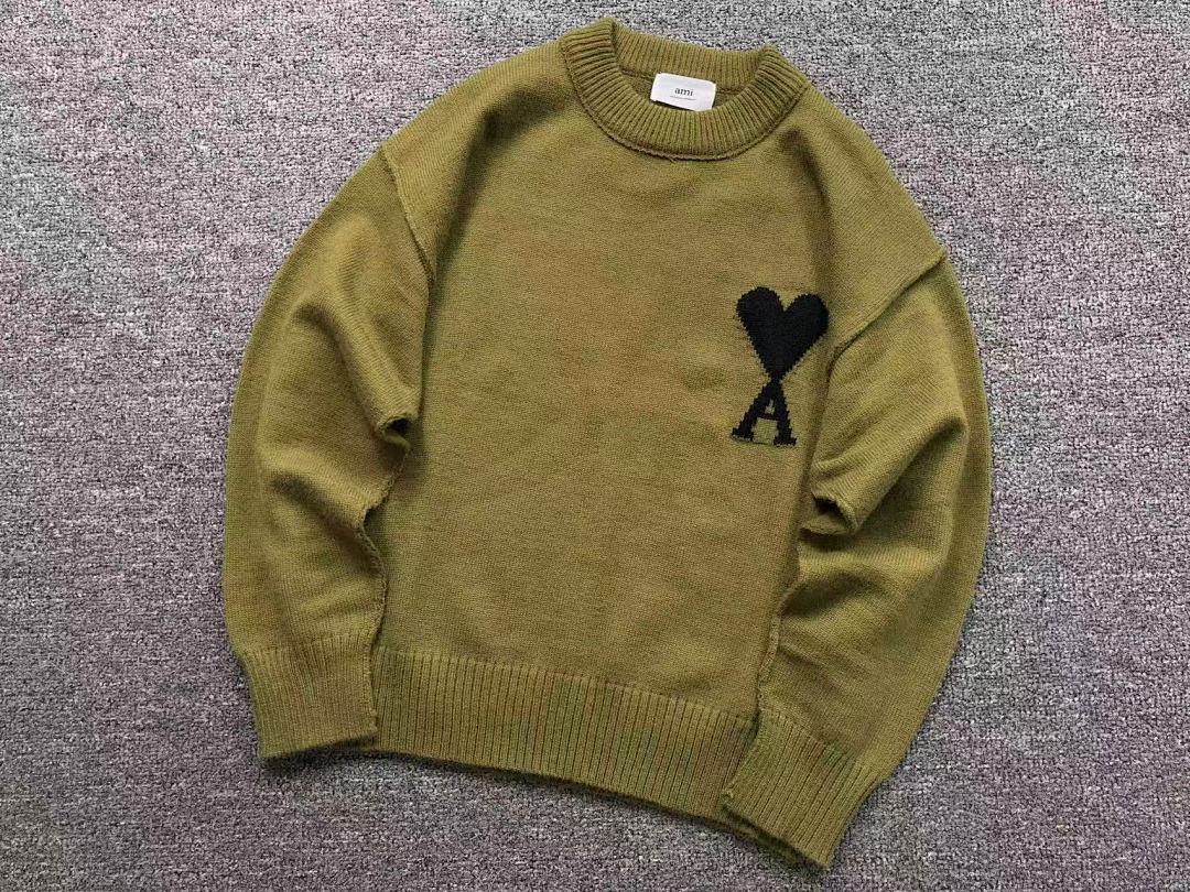 AMI 138 AMI SWEATER 3110070917 (Im 170Cm 60Kg I Wear Size S In The Phot) - Image 9